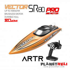 Volantex Vector SR80 PRO 80cm 70km/h Brushless High Speed ​​RC Boat - (ARTR)
